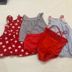 Red, White and Blue Toddler Bundle